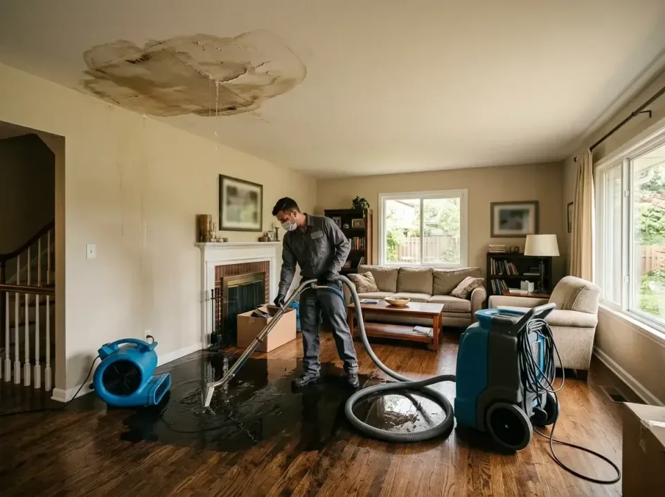 attic-pipe-burst-ceiling-drip-008 — frequently asked questions, Water Damage Restoration & Carpet Care in Caldwell, TX
